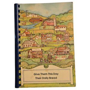 Caldwell Kansas Cookbook Vintage 1986 Central Christian Church Recipe Book